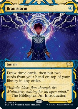 Image for Brainstorm (13) - Magic: The Gathering
