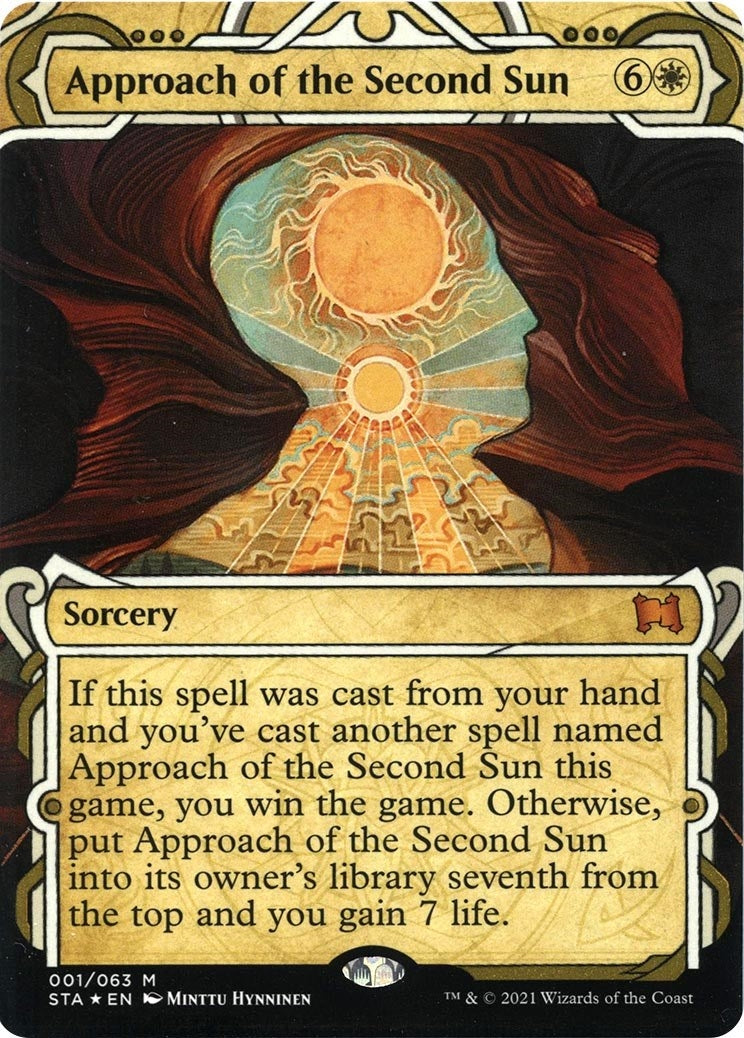 Image for Approach of the Second Sun (Foil Etched) (1) (STA) - Magic: The Gathering