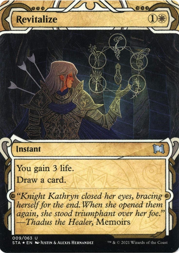 Image for Revitalize (Foil Etched) (9) (STA) - Magic: The Gathering