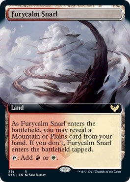 Image for Furycalm Snarl (Extended Art) (361) - Magic: The Gathering