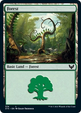 Image for Forest (374) (374) (STX) - Magic: The Gathering