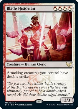 Image for Blade Historian (165) (STX) - Magic: The Gathering