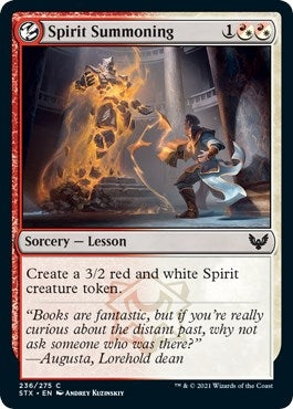 Image for Spirit Summoning (236) (STX) - Magic: The Gathering