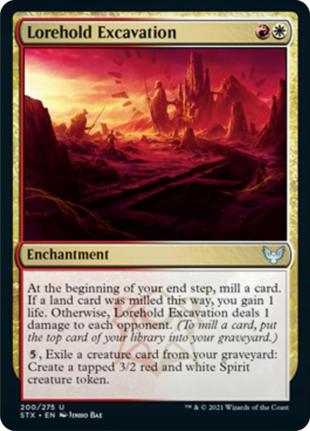 Image for Lorehold Excavation (200) (STX) - Magic: The Gathering