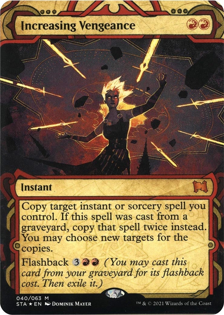 Image for Increasing Vengeance (Foil Etched) (40) - Magic: The Gathering