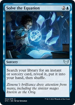 Image for Solve the Equation (54) (STX) - Magic: The Gathering