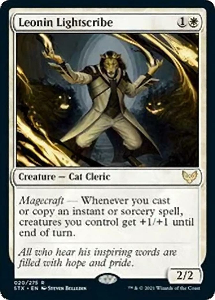 Image for Leonin Lightscribe (20) - Magic: The Gathering