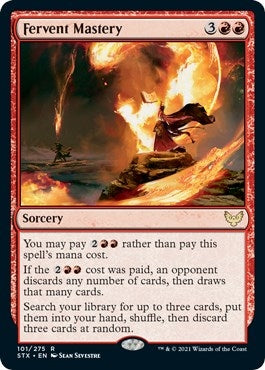 Image for Fervent Mastery (101) - Magic: The Gathering