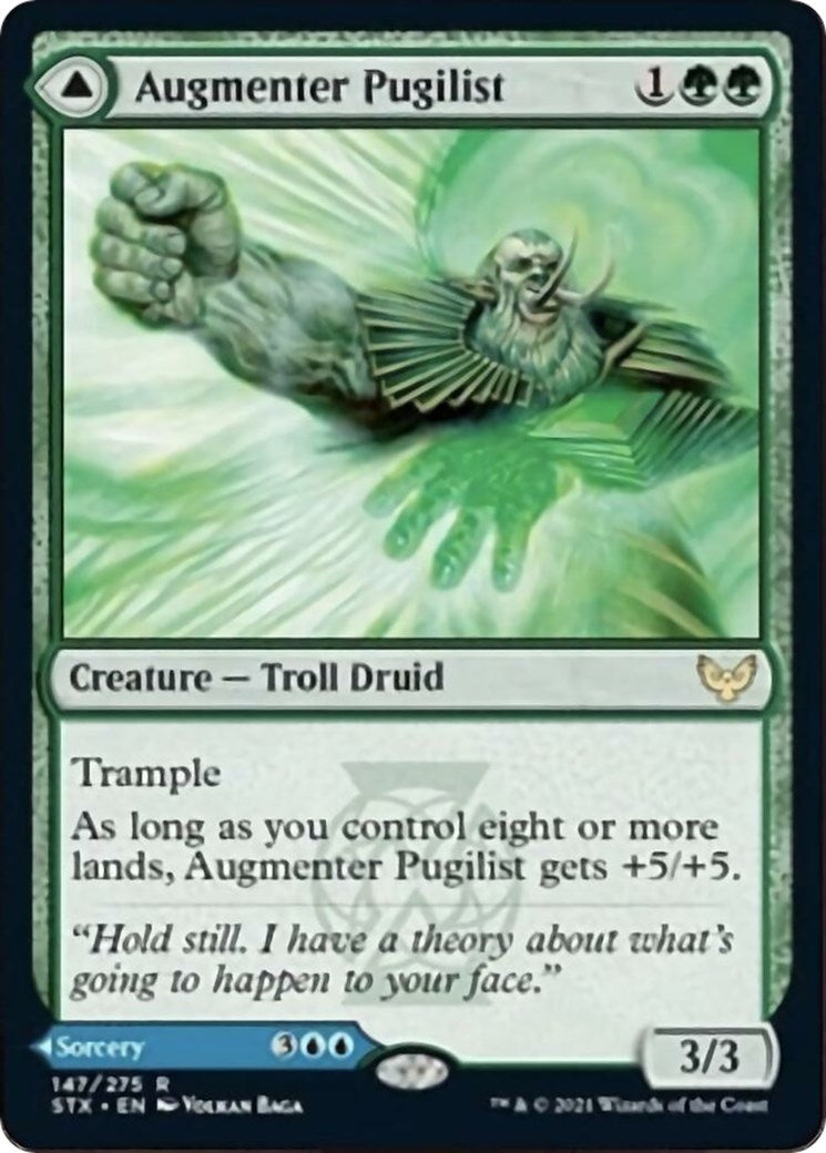 Image for Augmenter Pugilist (147) (STX) - Magic: The Gathering
