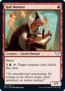 Image for Hall Monitor (105) (STX) - Magic: The Gathering