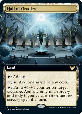 Image for Hall of Oracles (Extended Art) (362) (STX) - Magic: The Gathering