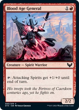 Image for Blood Age General (93) (STX) - Magic: The Gathering