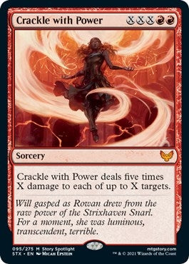 Image for Crackle with Power (95) (STX) - Magic: The Gathering