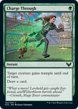 Image for Charge Through (124) - Magic: The Gathering
