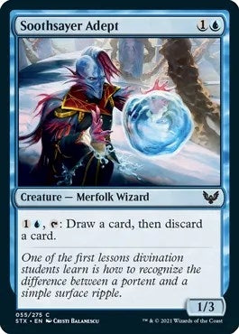 Image for Soothsayer Adept (55) (STX) - Magic: The Gathering