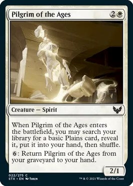 Image for Pilgrim of the Ages (22) (STX) - Magic: The Gathering