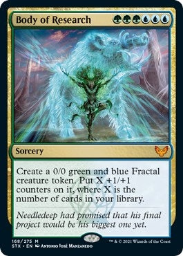 Image for Body of Research (168) (STX) - Magic: The Gathering