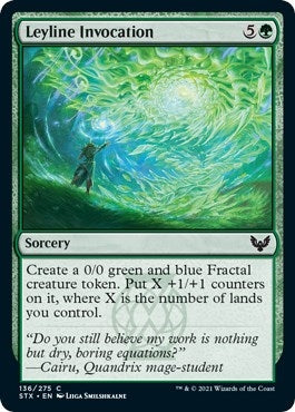 Image for Leyline Invocation (136) (STX) - Magic: The Gathering