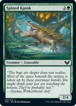 Image for Spined Karok (143) - Magic: The Gathering