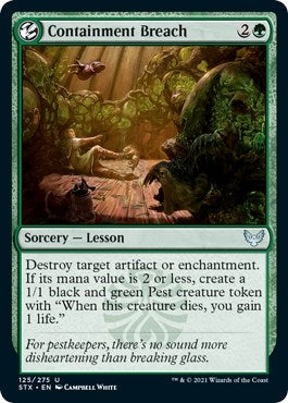 Image for Containment Breach (125) (STX) - Magic: The Gathering