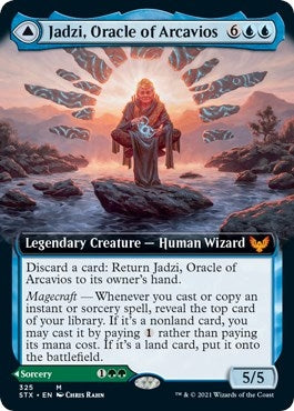Image for Jadzi, Oracle of Arcavios (Extended Art) (325) (STX) - Magic: The Gathering