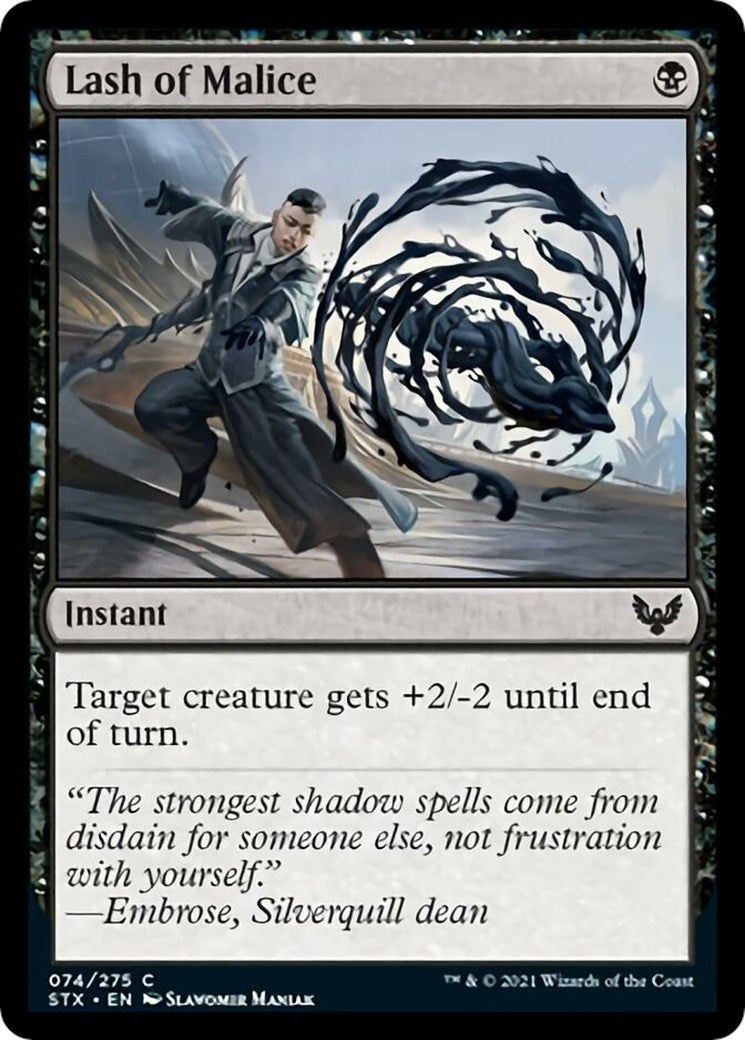 Image for Lash of Malice (74) (STX) - Magic: The Gathering