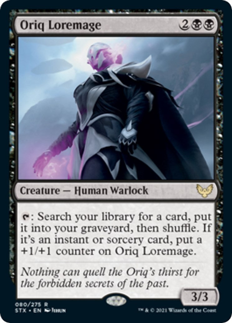 Image for Oriq Loremage (80) (STX) - Magic: The Gathering