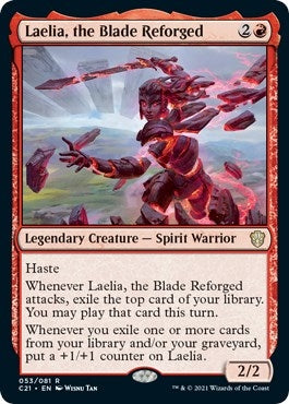 Image for Laelia, the Blade Reforged (53) (C21) - Magic: The Gathering