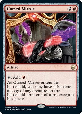 Image for Cursed Mirror (50) (C21) - Magic: The Gathering