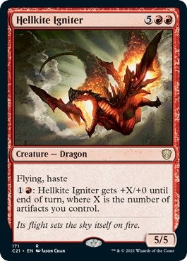 Image for Hellkite Igniter (171) (C21) - Magic: The Gathering