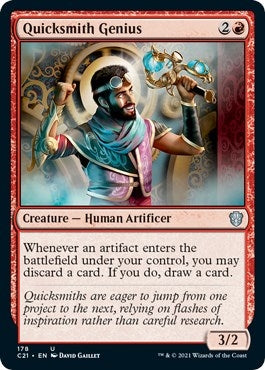 Image for Quicksmith Genius (178) (C21) - Magic: The Gathering
