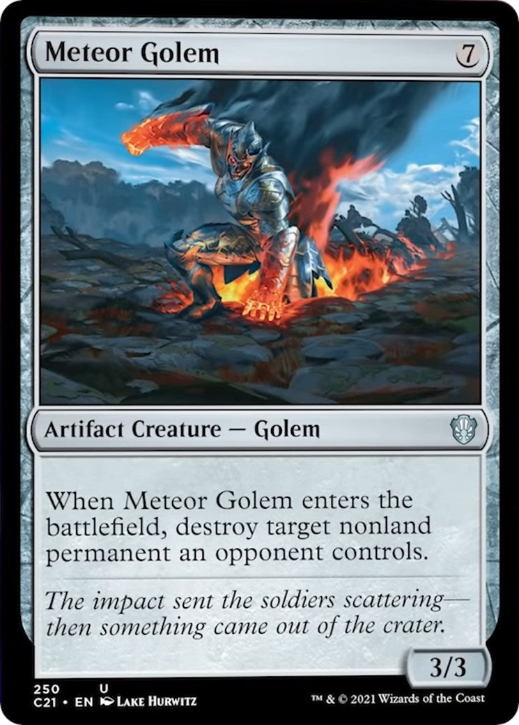 Image for Meteor Golem (250) (C21) - Magic: The Gathering