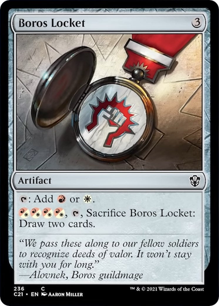 Image for Boros Locket (236) (C21) - Magic: The Gathering