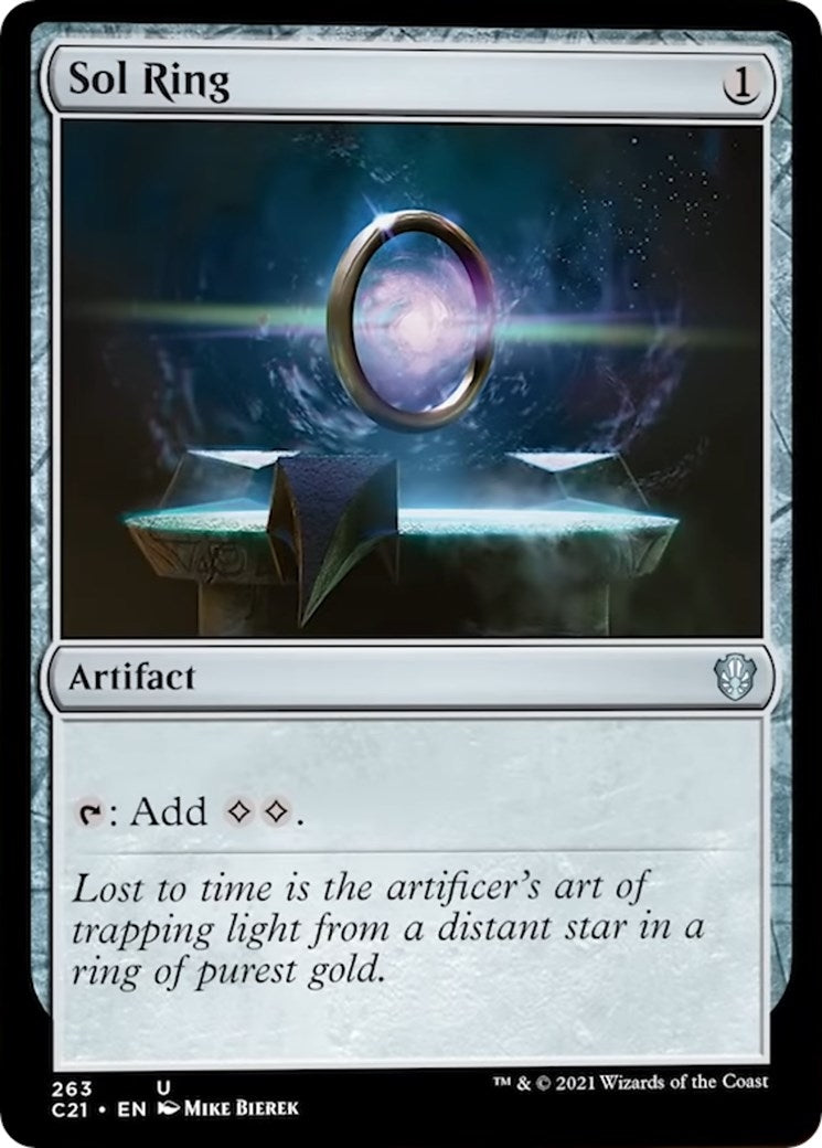 Image for Sol Ring (263) (C21) - Magic: The Gathering