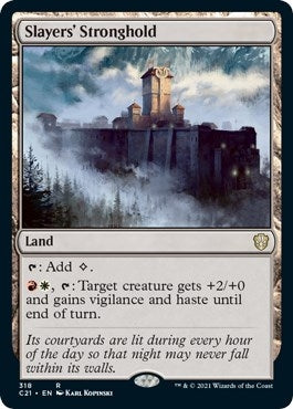 Image for Slayers' Stronghold (318) (C21) - Magic: The Gathering
