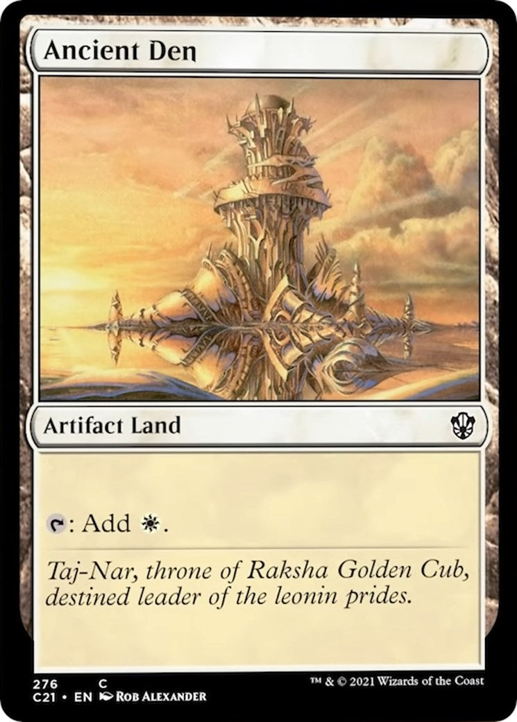 Image for Ancient Den (276) (C21) - Magic: The Gathering