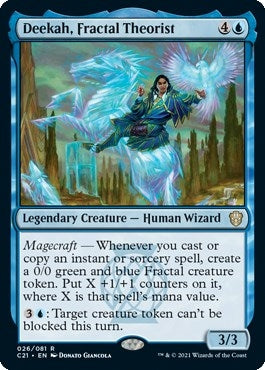Image for Deekah, Fractal Theorist (26) (C21) - Magic: The Gathering