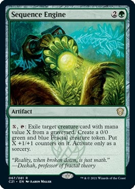 Image for Sequence Engine (67) (C21) - Magic: The Gathering