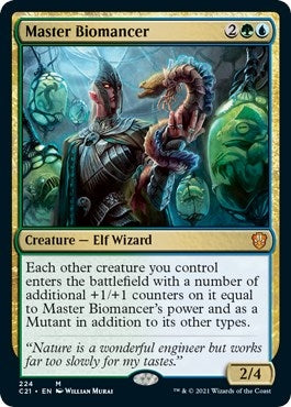 Image for Master Biomancer (224) (C21) - Magic: The Gathering