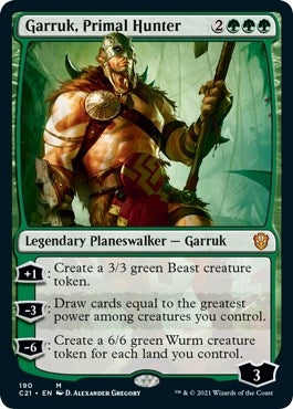 Image for Garruk, Primal Hunter (190) (C21) - Magic: The Gathering