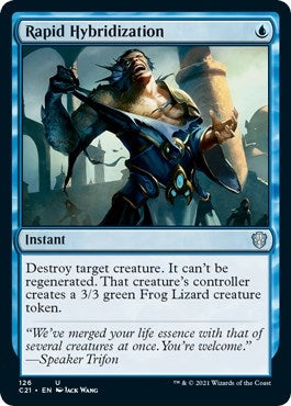 Image for Rapid Hybridization (126) (C21) - Magic: The Gathering