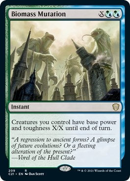 Image for Biomass Mutation (209) (C21) - Magic: The Gathering
