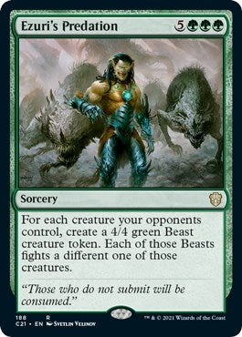 Image for Ezuri's Predation (188) (C21) - Magic: The Gathering