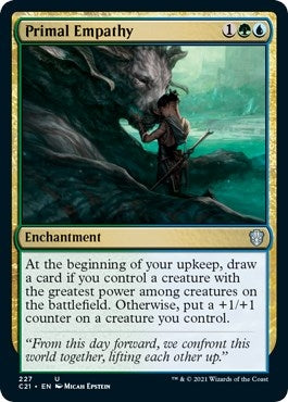 Image for Primal Empathy (227) (C21) - Magic: The Gathering
