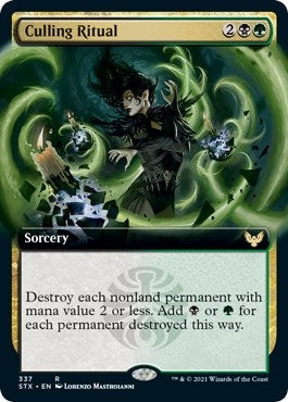 Image for Culling Ritual (Extended Art) (337) - Magic: The Gathering