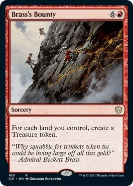 Image for Brass's Bounty (160) (C21) - Magic: The Gathering