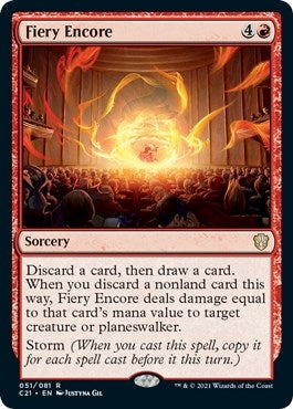 Image for Fiery Encore (51) (C21) - Magic: The Gathering