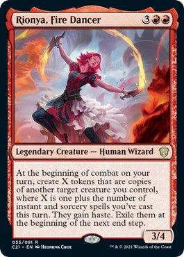 Image for Rionya, Fire Dancer (55) (C21) - Magic: The Gathering