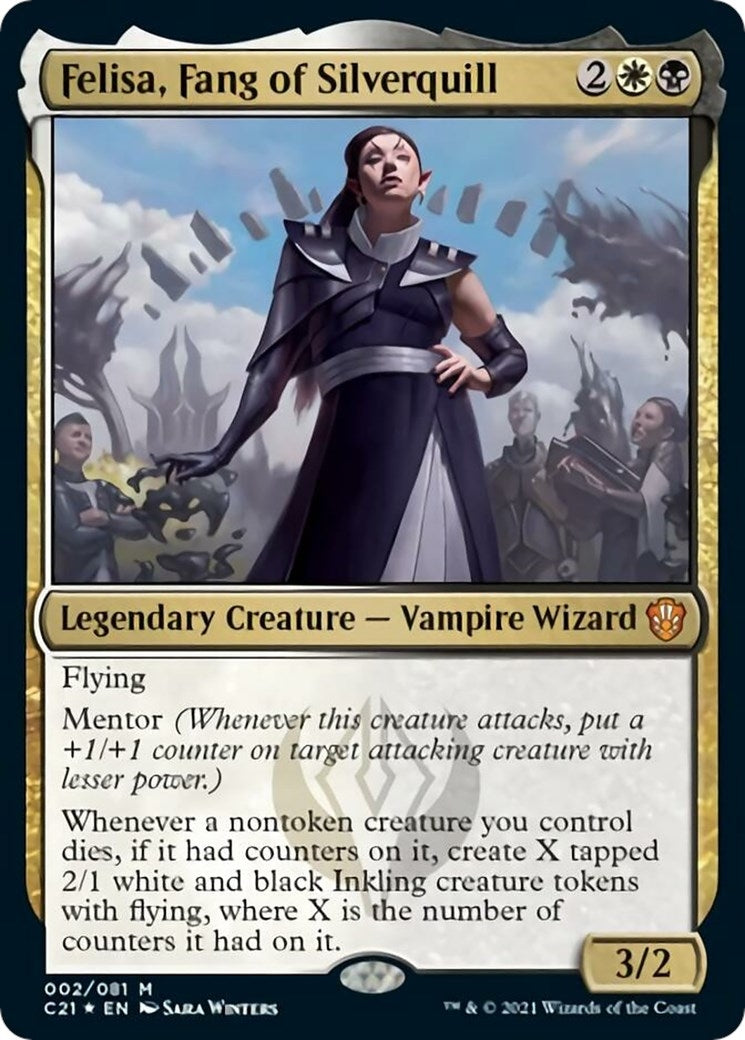 Image for Felisa, Fang of Silverquill (2) (C21) - Magic: The Gathering