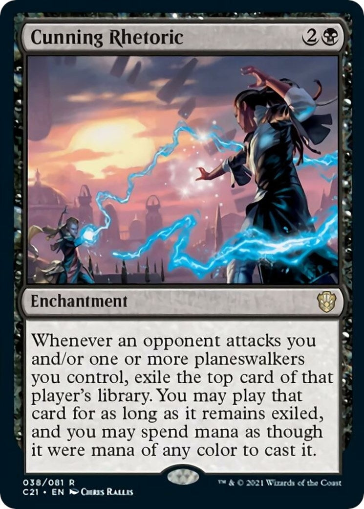 Image for Cunning Rhetoric (38) (C21) - Magic: The Gathering